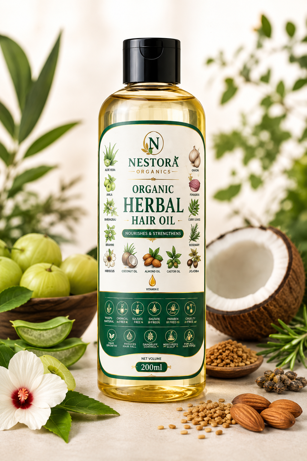 Organic Hair Oil: Benefits, Ingredients & How to Use for Strong, Healthy Hair