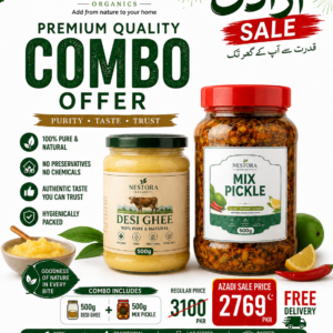 Desi Ghee & Mix Pickle Combo