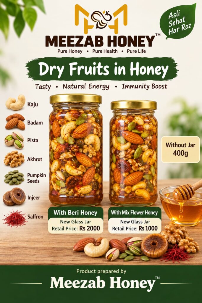 Premium Nuts Honey | Mixed Dry Fruits, Seeds & Honey | Nestora Organics